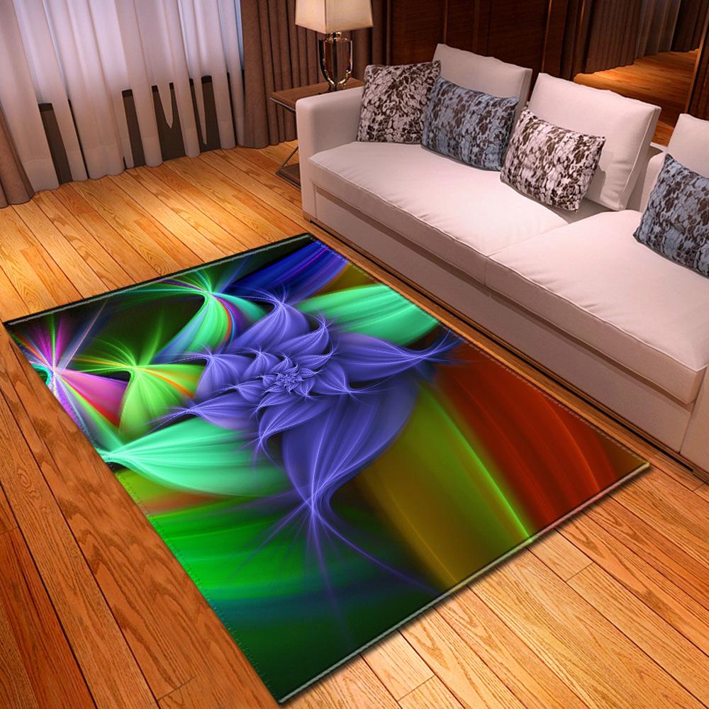 Cool Flower Pattern Carpet Living Room Kitchen Foyer Floor Mat Pattern Can Be