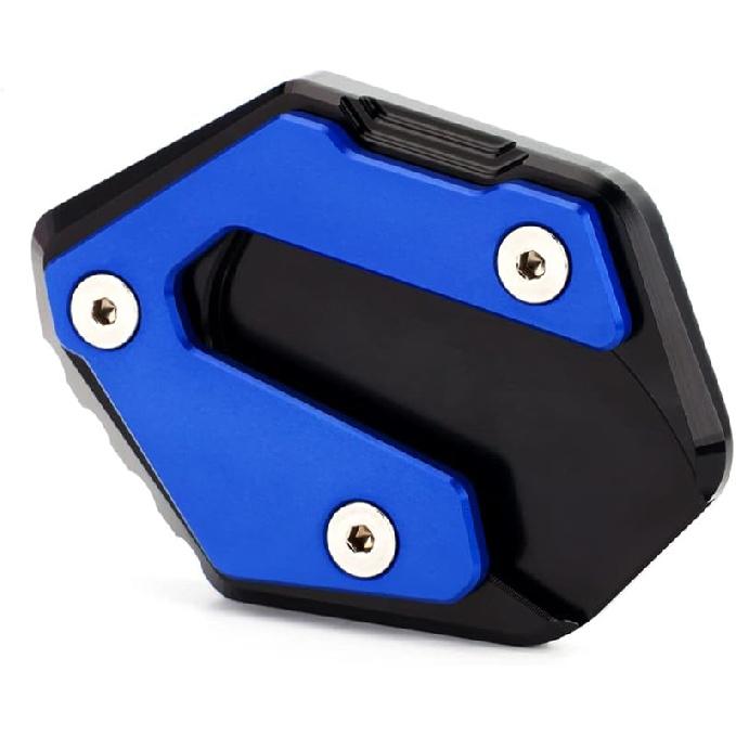 CNC Motorcycle Kickstand Pad Support Side Stand Plate Pad For Yamaha FZ09 MT09 Tracer FJ09 XSR900 Tracer9 Tracer9GT 2015-2022 Kickstand Shoe FZ MT FJ