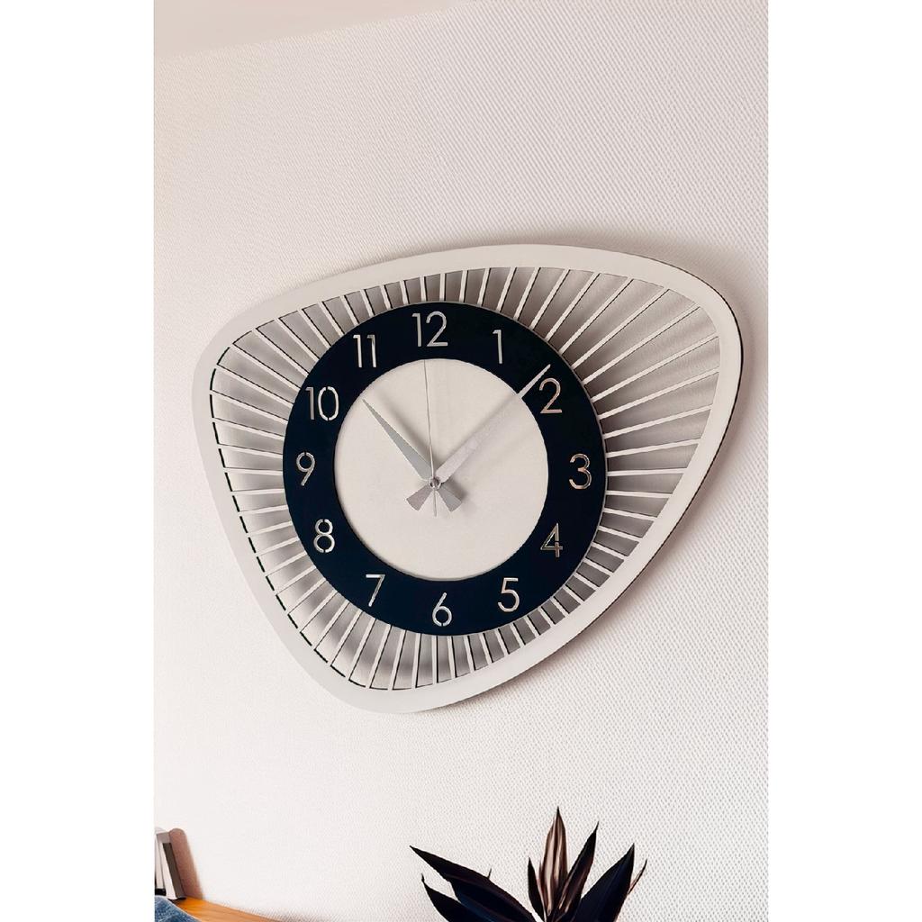 Decorative New Modern Bellatrix Wooden Wall Clock 48 Cm