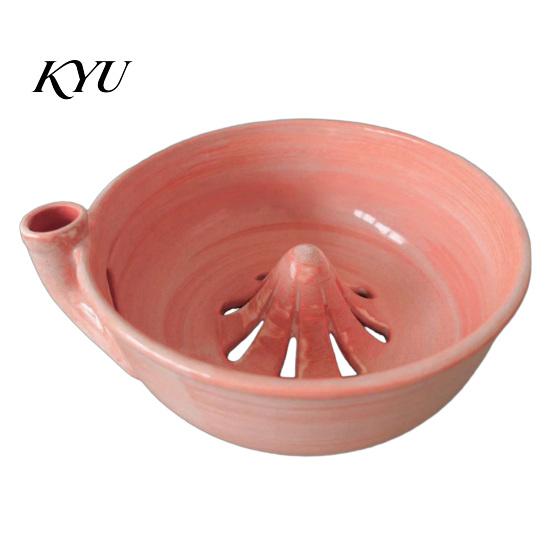 Gift for New Home And Birthday Self Spinning Berry Washing Bowl, 360 Degree Vortex Cleaning Versatile Serving Bowl Snacks Drain Spinner, Ceramic Fruit