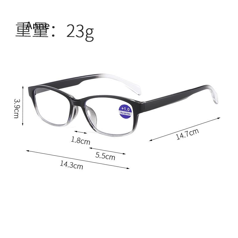 Nouvelles Lunettes de Lecture Mode Anti Lumière Bleue Tendance Rétro Lecture Presbytie Hypermétropie Optique Lunettes +1.0 +2.0 +3.0 +4.0