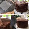 Stainless Steel Cake Screed Scraper Edge Smoother DIY Cake Decoration Accessories Level Rotating Cake Scraper