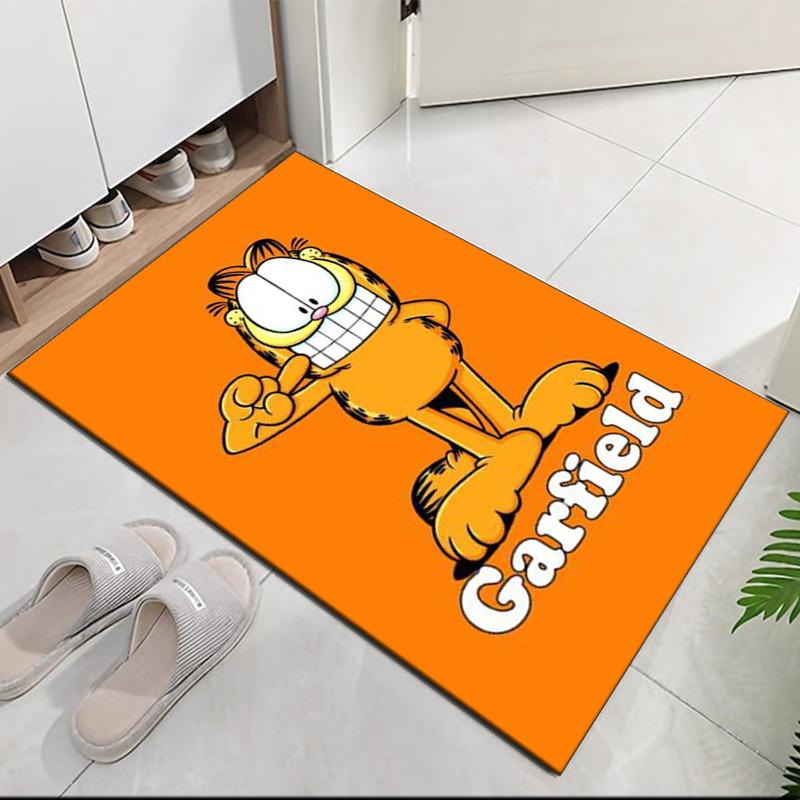 Garfield Printed Carpet, for Office Chair Living Room Bedroom Kitchen Room Decor Gifts.
