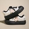 2025 spring new star board shoes student versatile casual Korean version muffin shoes ugly cute bread shoes women TMY610