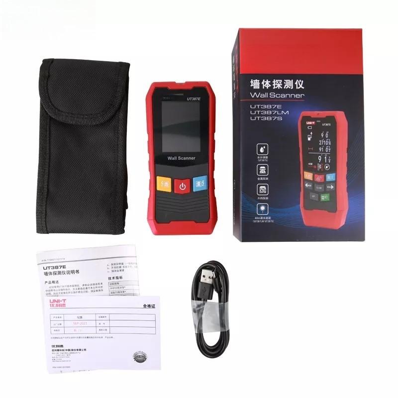 UNI-T UT387E UT387D UT387S Wielofunkcyjny Czuły Detektor Skaner Ścienny / Metal / Drewno / Wykrywacz Prądu Elektrycznego