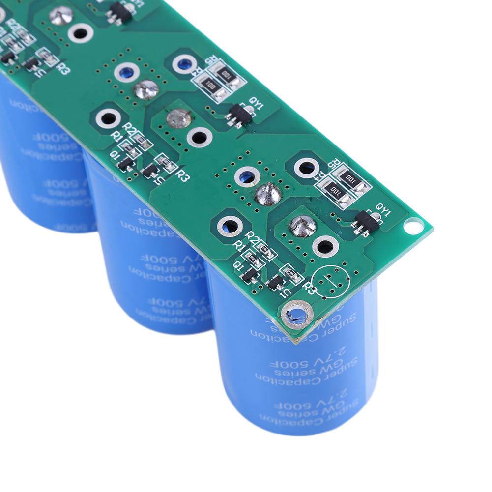 Farad Capacitor 16V 83F Automotive Capacitor with Protection Board Electronic Rectifier Battery Accessories