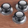 6Pcs Heat Resistant Pot Pan Lid Knob Kitchen Cookware Stainless Steel Handle