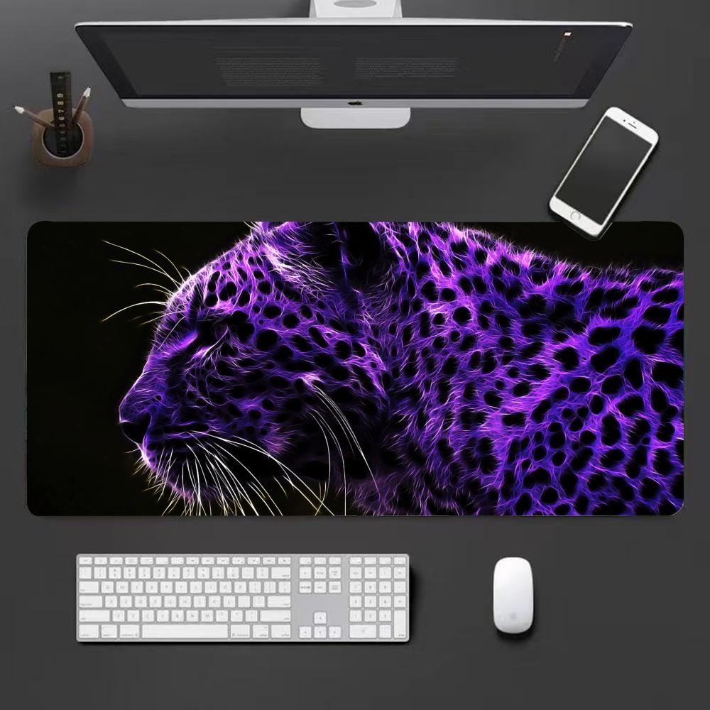 Pink leopard Mouse Pad Desk Mouse Pad Cute HD Desk Pad Extended Gaming Keyboard Mats Large XXL Gamer Mousepad x