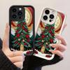 JT386 Original Merry Christmas Art for iPhone 17 16 15 14 13 12 Pro Max Samsung S26 S25 Ultra A17 A07 A56 A16 Xiaomi 15T 13T Redmi 15c 14c Soft Case