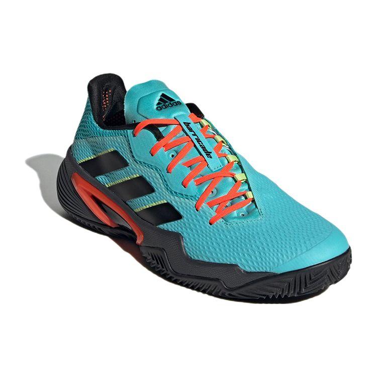 Adidas Barricade Pulse Aqua Black Men Sneakers Blue Core-Black Pulse-Lime GW2967