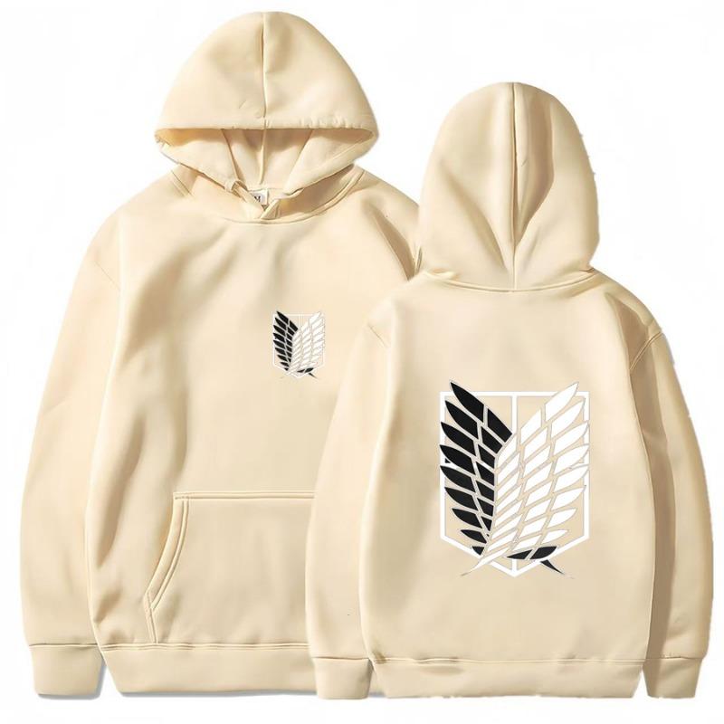 Attack On Titan Men's Hoodie Anime Hoodies Men and Women Streetwear Pullover Harajuku Shingeki No Kyojin Hoodies Sweatshirt