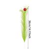 10pcs Artificial Simulation Green Plants Fake Pampas Grass Green Reed Decoration  Christmas