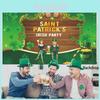 St.patrick's Day Backdrop Banner Decor 180*115cm/70*45in Photo Background Irish Festival