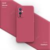 Oryginalne Etui na Telefon dla OnePlus 9 RT 9R T 9RT 5G Ochrona Obiektywu Kwadratowe Płynny Silikon Miękkie Proste Wysoka Jakość Tylna Pokrywa Capa