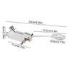 Hands-free Pedal Water Faucet Control Switch Foot Pedal Tap Valve  Laboratory Application