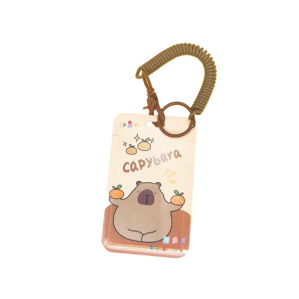 

Capybara Capybara Card Holder Dog Photo Protective Case Creative Cartoon Card Cover Lady Style D