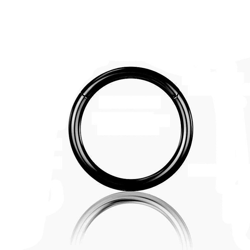 Titanium Steel Earrings, Nose Rings, Nipple Rings, Simple Stainless Steel Ear Cuffs, and Hoops for Men and Women
