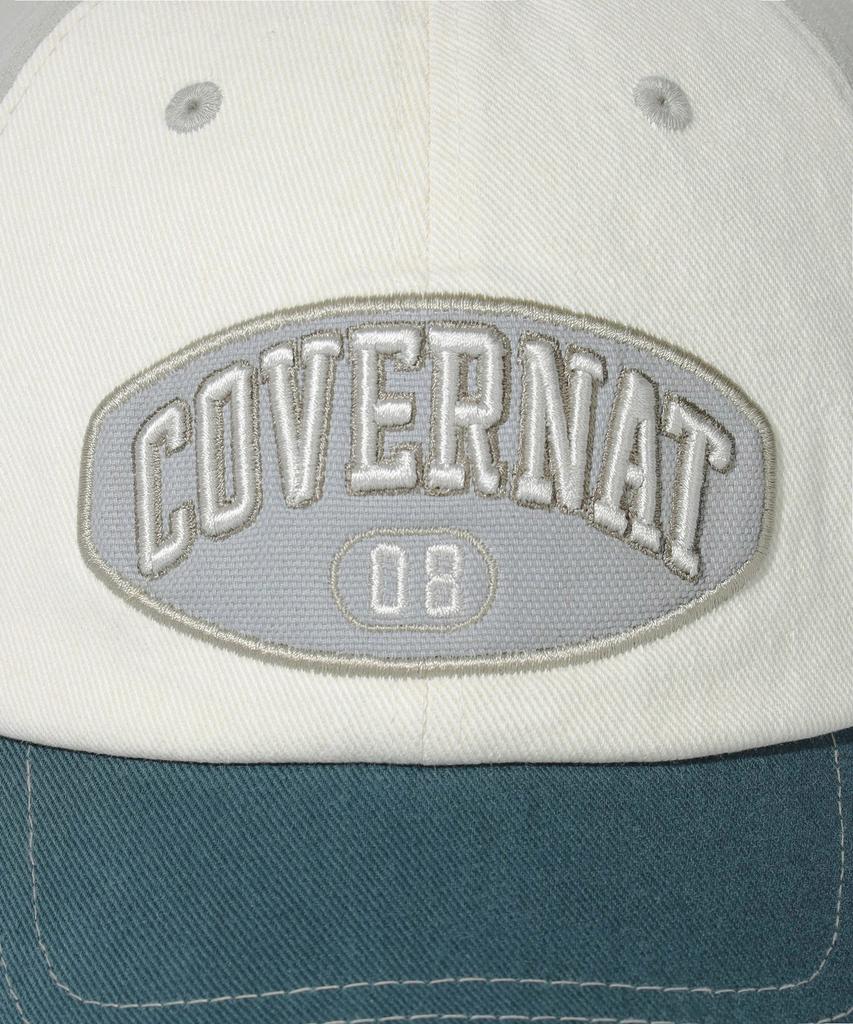 COVERNAT [Cozy Fit] Arch Logo 08 Wappen Ball Cap Green