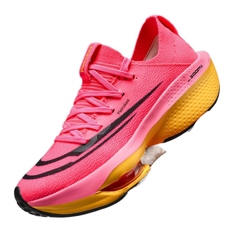 Kaputte zwei Laufschuhe Herren Luftpolster Stoßdämpfung Sport Studenten ältere Kinder Pegasus Zoom Carbonplatte Marathon Wettkampf Laufschuhe