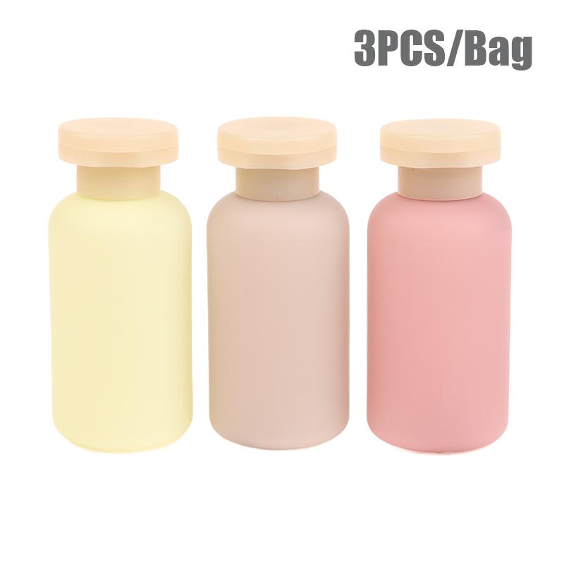 1/3/4Pcs 100ml Refillable Squeeze Bottles with Flip Cap for Travel – Ideal for Lotion, Shampoo, and Conditioner