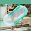 Eco-friendly Pvc Gradient Green Adult Water Hammock Lounger Inflatable Chair