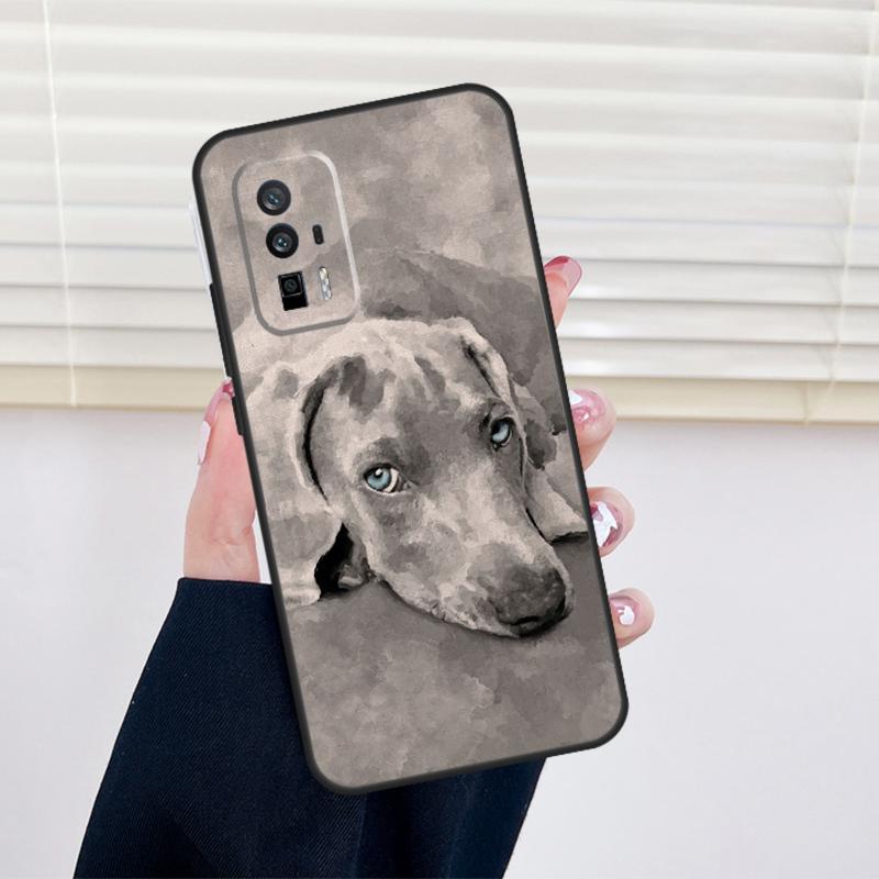 Weimaraner Dog Cover For Xiaomi 13 14 15 Ultra 11T 12T 13T 14T Pro POCO X7 Pro X3 X5 X6 M6 F5 F6 Pro Case