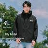 Baleno Men's Waterproof Windproof Hooded Outdoor Casual Jacket