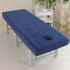 Spa Massage Bedspread Physiotherapy Beauty Salon Bed Fitted Sheet With Face Hole Thicken Elastic Quilted Therapy Bed Cover