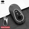 Zinc Alloy Car Key Case Cover Shell For Mercedes Benz W223 W206 S350L S400L S450L S500L  C /S Class Protector Accessories