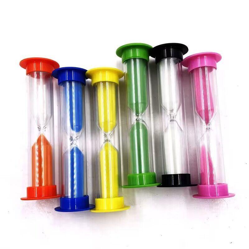 Creative Hourglass Timer Set For Children Home Decor With Handcrafted Plastic Design