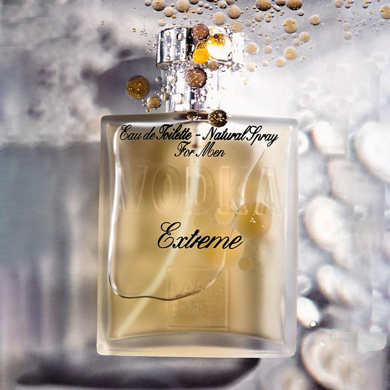 Paris Elysees Vodka Extreme Masculine Collection Perfume Created In France Eau De Toilette Natural Spray Perfume for Men 100ML (3.3fl.oz.)