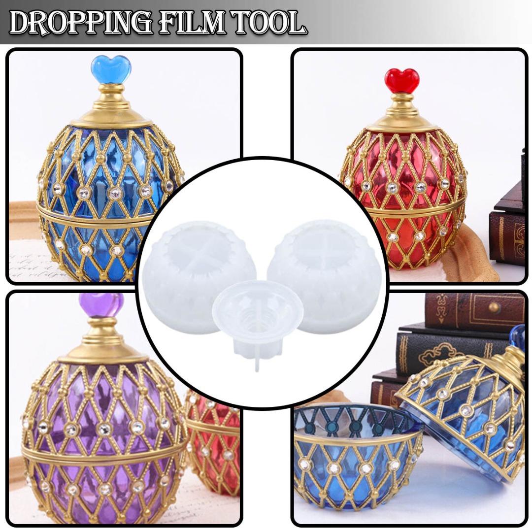 

Kali Jar силиконовая форма шкатулка для драгоценностей смола формы контейнер для хранения коробка литейная форма DIY