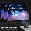 Alwtniet Android 11 390ANSI HY320 Mini Projector HD True 4K Native 1080P Dual Wifi6 BT5.0 Cinema Outdoor Portable Projetor Upgrated HY300