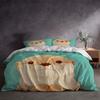 Christmas Gift 3-Piece Otter Duvet Cover Bedding Set,Queen Size, Includes Quilt Cover, Pillowcases, Machine Washable.