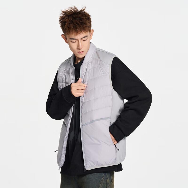 Fengmao Men's Autumn/Winter Baseball Collar Down Vest
