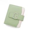 Minimalist Pu Leather Wallet For Women With Multiple Card Slots And Compact Design For Daily Use