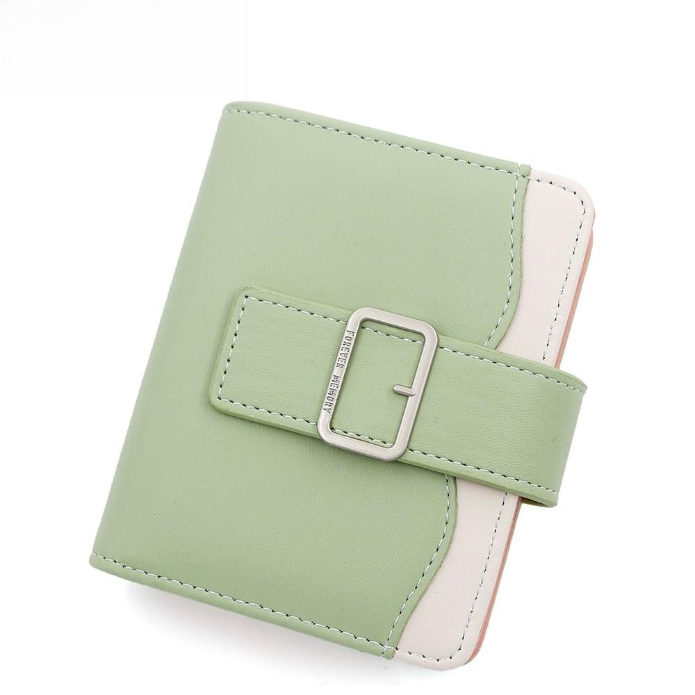 Minimalist Pu Leather Wallet For Women With Multiple Card Slots And Compact Design For Daily Use
