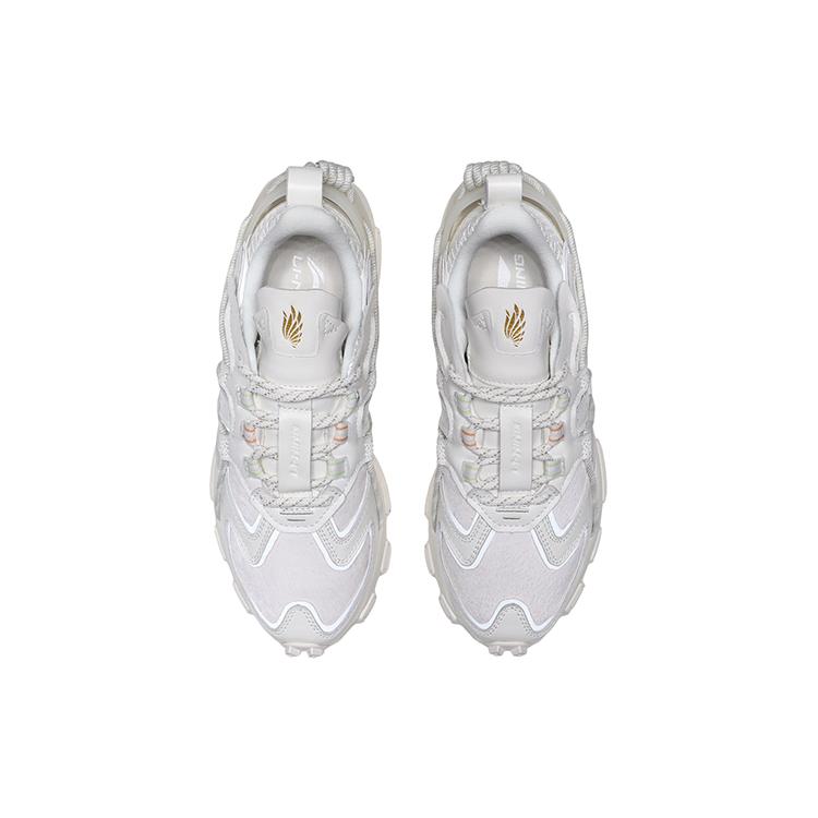 New LINING Casual Shoes Women's Low Top White AGCQ622-6