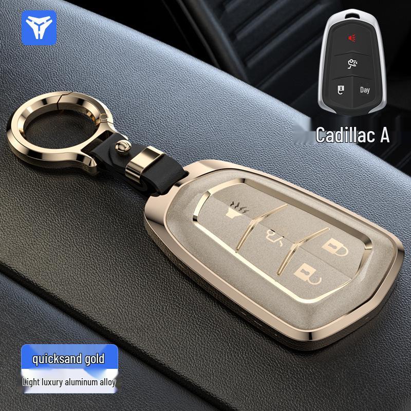 Cadillac Key Case: Premium Shell for XT5, XT4, CT6, XT6, CT5, CT4 Models