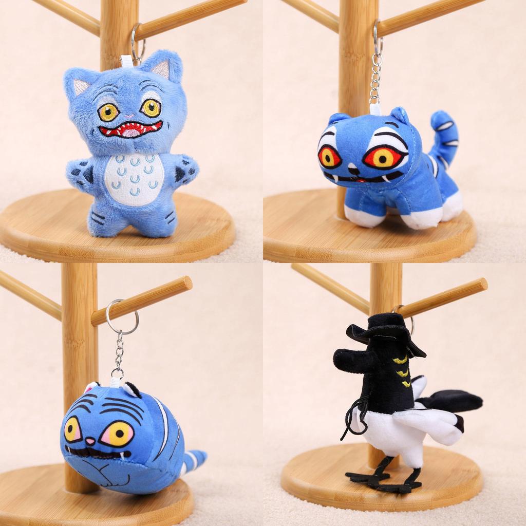 Kpop Demon Hunters Plush Toy Keychain With Animal Design For Collectors And Gift Giving