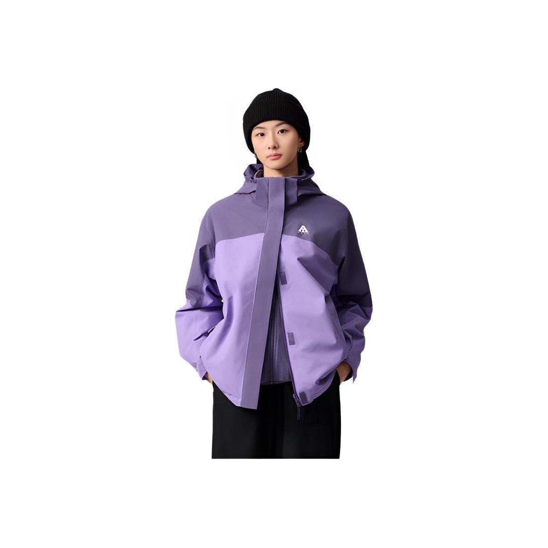 

Anta Спортивная повседневная куртка серии Outdoor, простая, с цветными блоками, на молнии, с капюшоном, свободного кроя, удобная, универсальная, теплая. Женская куртка 962546607-3 S