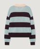 MELLY&ROSE Sunset Wide Stripe Polo Knit (310254)_Mint