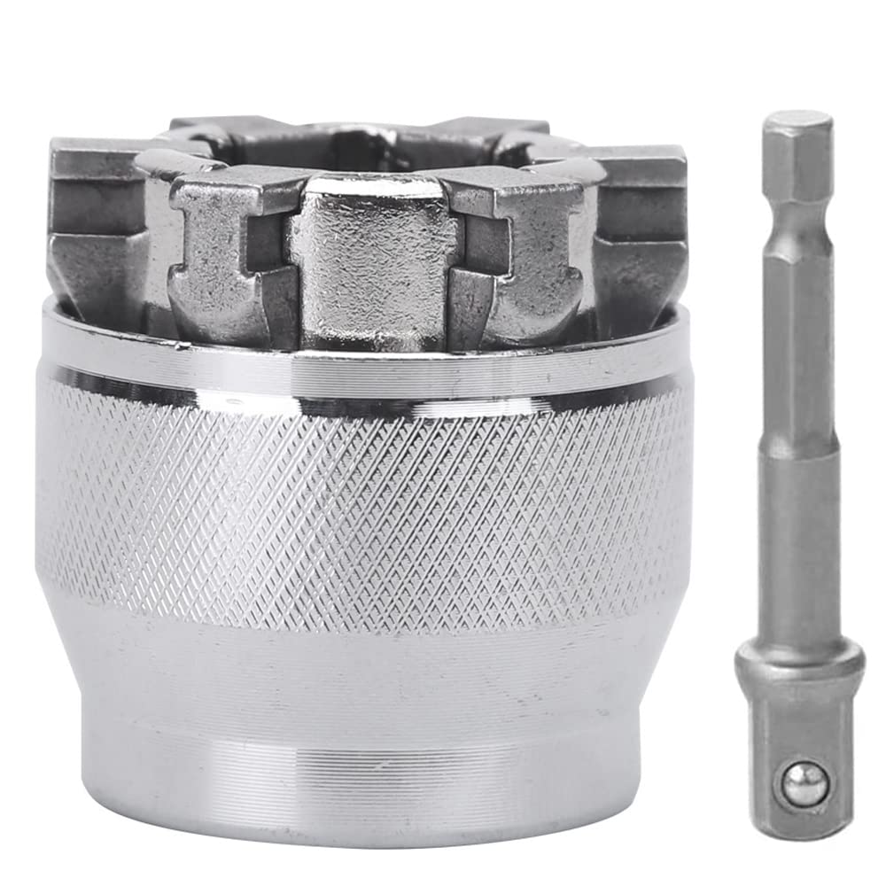 

Bestgle Торцевая головка Универсальная головка для дрели Регулируемый шестигранный хвостовик Адаптер для дрели Удлинитель Ремонт Электроинструмент Адаптер для работы Инструмент для ремонта мотоциклов