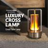 Portable LED Touch Lamp - Metal Stand, Rechargeable, Eye-Protective, Super Bright for Bar, Camping, or Table Use
