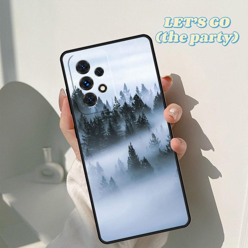 Beautiful Nature Forest Tree Case For Samsung Galaxy A42 A31 A40 A51 A71 A32 A80 A91 A52 A72 A73 A20e A50 A70 A11 A12 Cover