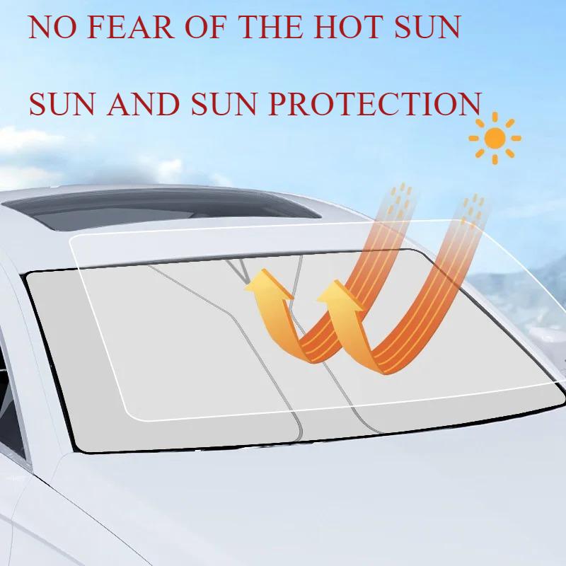 

Лобовое стекло автомобиля, солнцезащитный козырек, складной солнцезащитный козырек на переднее окно, УФ-светоотражающий автомобильный зонтик, защитная крышка от солнца