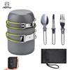 Outdoor Goods Camping Set Pot Set, Portable 1-2 Person Picnic Stove Cooker Set At101-2