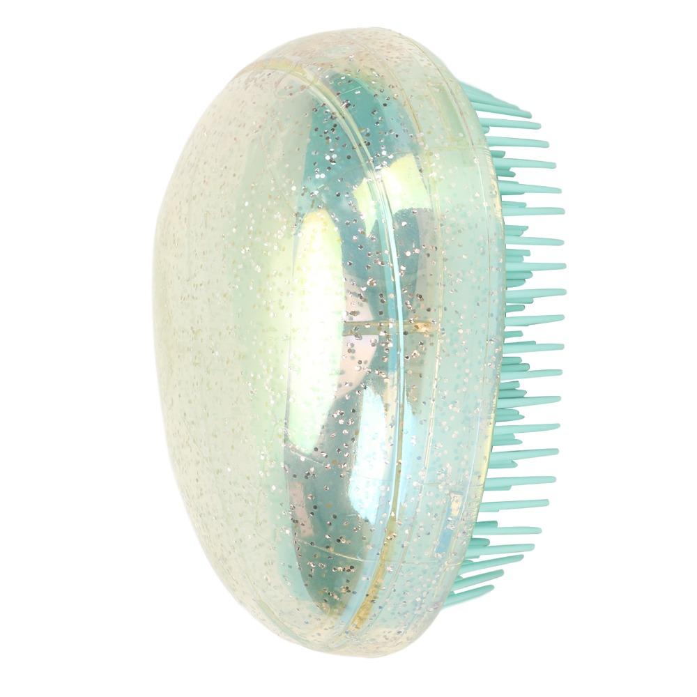 Portable Egg Shape Hair Brush Soft Detangling Hair Brush Massage Detangling Brush Home Use