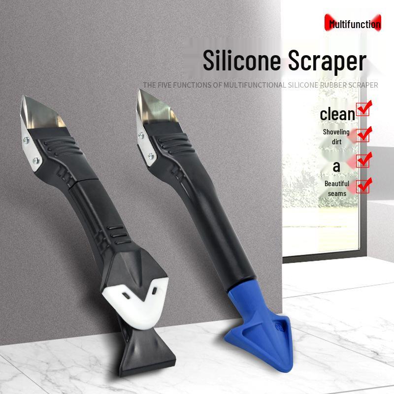 Multifunctional Silicone Scraper and Caulking Tool