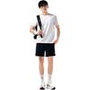 Li-Ning Trendy Fashion Loose Solid Color Versatile Simple Casual Shorts Unisex Shorts Black AAPV155-1